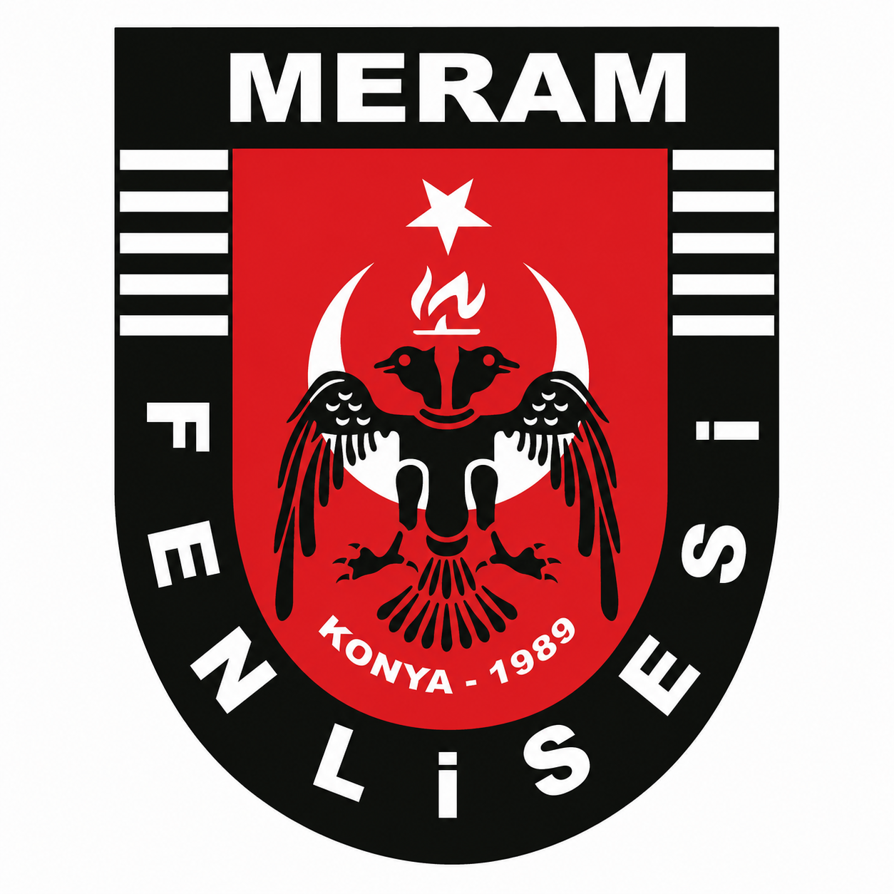 Meram Fen Lisesi - Nakışlı Arma